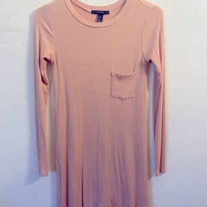 Forever21 XS ribbed shirt dress